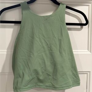 Ruby Ribbon Mint Green Tank Top